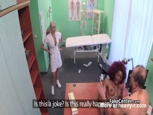 ebony abused by doctor - Ebony Babe Caught Fucking Doctor