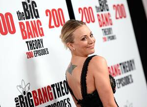 Kaley Cuoco Anal Gape - Big Bang Theory' Star Kaley Cuoco Is Drawing Major Attention With the  Riskiest V-Neck Look