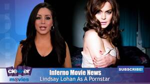 Lindsay Lohan Xxx Porn - Lindsay Lohan To Play Porn Star In Inferno: Press photos too racy? - YouTube