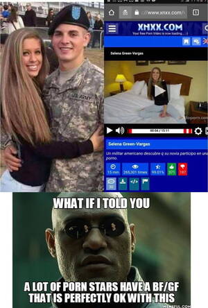 Army Girlfriend Porn Meme - To those who think he is necessarily unaware of it - 9GAG
