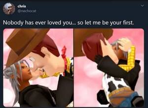 Kingdom Hearts Porn Memes - A gay kingdom hearts meme anyone? Woody x Xehanort : r/KingdomHearts