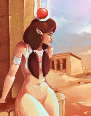 Ancient Egyptian Goddesses Sexy - I just drawed Goddess Hathor. One of the most beautiful deities of ancient  Egypt and also a character of my latest comic that involves a trip across  Egypt. : r/Egypt