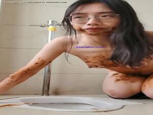 dirty asian slut captions - CHINESE SLUT EAT SCAT2 - LuxureTV
