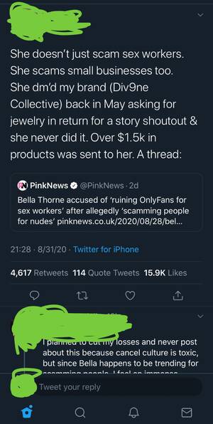 Bella Thorne Hardcore Porn - Can celebs be choosing beggars? (Edited for Sub rules) : r/ChoosingBeggars