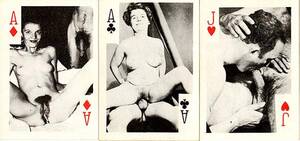 1930 porn playing cards - Vintage Erotic Playing Cards for sale from Vintage Nude Photos!