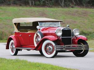 1920s Vintage Car Porn - 1929 Kissel Model 8-95 White Eagle Tourster - (Kissel Motor Car Company,