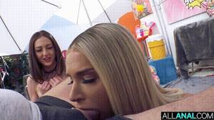 Girl Watches Girlfriend Porn - Blowjob While Girlfriend Watches Porn Gif | Pornhub.com