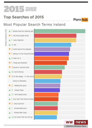 Irish Porn Sites - Revealed: Ireland's Top Twenty Porn Search Terms â€“ Waterford Whispers News
