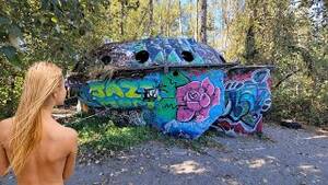 collins beach babes naked - How Did an Abandoned UFO Get on a Nude Beach?! - YouTube