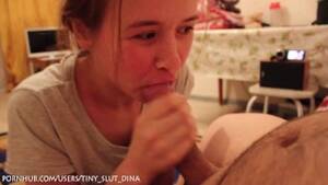 dina sucking cock - Russian tiny slut Dina make a gorgeous blowjob after shchool - Free Porn  Videos - YouPorn