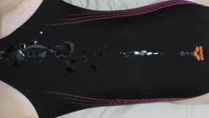 bikini double cumshot - Double Cumshot on one Piece Swimsuit - Pornhub.com