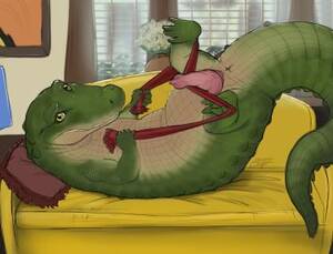 Light Green Crocodile Porn - Rule34 - If it exists, there is porn of it / lyle_lyle_crocodile