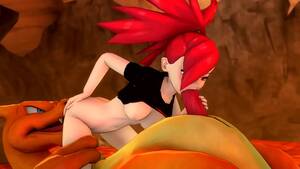 Flannery Pokemon Porn Cosplay - Pokemon - Flannery Attempting To Catches A Charizard - XAnimu.com