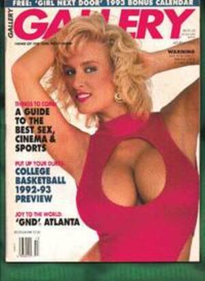 Gallery Porn Magazine - Gallery Adult Magazine Holiday 1992 Home of the Girl Next Door by Barry  Janoff Editor - 1992