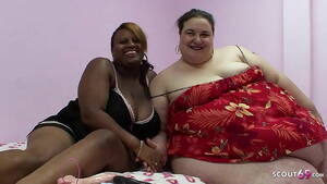black plump lesbian - Extremely fat black and white women at rare Lesbian Sex - XVIDEOS.COM