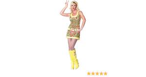 1960s Go Go Dress Sexy - Amazon.com: Sexy Adult Womens 60s 70s Hippie GoGo Dress Outfit Womens U.S.  Medium/Large: Adult Exotic Costumes: Clothing, Shoes & Jewelry