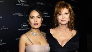 Lady Susan Porn - Susan Sarandon with Salma Hayek. Sarandon said that the pornography  industry would benefit from more