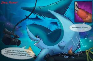 Bestiality Shark Porn - Furry 34 com / eri, feral frenzy, fish, human, mammal