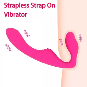 lesbian double dildo pink - Strap-on Dildo Vibrator for Women Lesbian Dual Head Vibrating Sex Toys  G-Spot Stimulate Double Penetration Vibrator Porn Sex Toy - AliExpress
