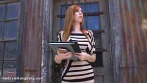 kink gangbang - Photo number 3 from All Natural Redhead Lauren Phillips Dominated: Double  Anal Gang Bang!