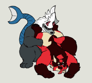 Legendary Pokemon Gay Porn - Pokemon Xxx Art - Simple Background, Thievul, Legendary Pokemon, Male/male,  Duo, Bedroom Eyes, Anal - Valorant Porn Gallery