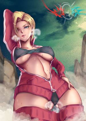 Android 18 Foot Porn - Android 18 from Dragon Ball Super by Karei (zeroseed) @ pixiv.net/