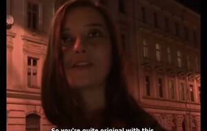 czech streets brunette - Czech STREETS Hot Czech Brunette - Biguz.net