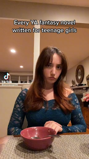 Amateur Petite Girl Fucking Porn - Every young adult fantasy novel for teenage girls: : r/TikTokCringe