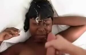 Black Titty Fuck Facial - Black girl gets titty fuck and BIG facial from BWC - Biguz.net