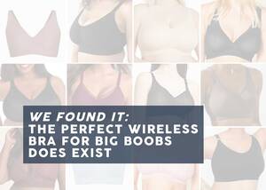 Big Boobs Sleeping Porn - The Best & Most Supportive Wireless Bras for Large DD+ Breasts: An Honest  Review