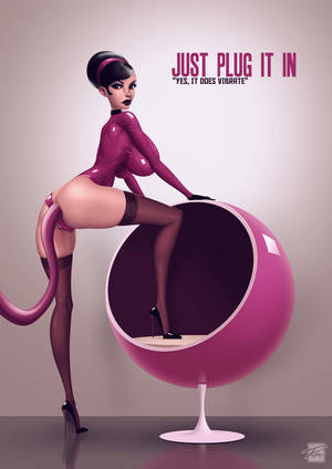 big tit latex art - Just plug it in by Pupuliini