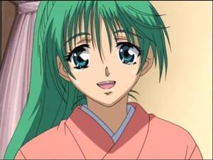 anime green hair hentai - 