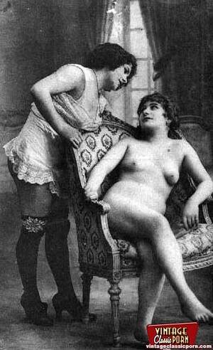 free lesibian nude vintage - Vintage lesbian nude chicks