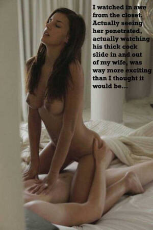 Cuckold Watching Wife Fuck Captions - Cuckold Husband Watching Wife Captions - XXGASM