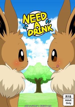 Eevee Blowjob - Winick-Lim Need a Drink (Pokemon) porn comic