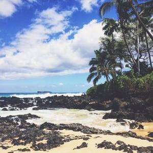 Kahului And Kihei Hawaii - Paako Cove aka Secret Cove aka Makena Cove - Kihei, HI, United States.