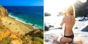 california beach babes topless - Nude Beaches In California Where You Don't Have To Worry About Tan Lines -  Narcity