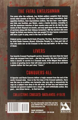 Avatar Survival Sex Porn - Crossed Volume 6 by Ennis, Garth