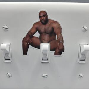 big cock cartoon light switch - Adult Barry Wood Sticker for Light Switch Plates - Etsy Norway