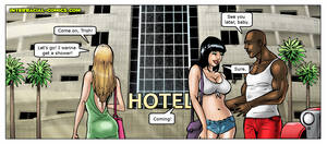 African Interracial Sex Comics - African Adventures- Interracial - Porn Cartoon Comics