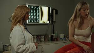 Lesbian Stockings Porn Tops Tanks - Doctor visit from criminal no bra wearing tank top over bare boobies girl  Verronica Kirei and Serene Siren getting a breast exam that turns into  lesbian sex - Gosexpod.com Tube - Best