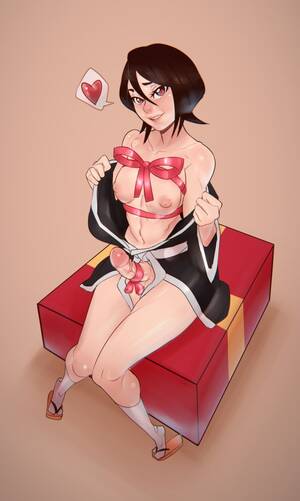 Bleach Porn Rukia Futanari - Rule 34 - 1futa bleach futa only futanari heart heart-shaped pupils john  doe kuchiki rukia light-skinned futanari presenting ribbon ribbons solo |  5705768