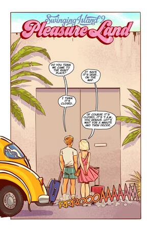 adult swinger sex pics cartoon - Swinging Island 2- Pleasure Island- By Andrew Tarusov- Public Sex