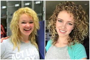 curly haired zoe - 20,000 People Are Going Crazy for This Woman's Incredible Curly Hair Tips |  Glamour