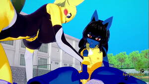 Anime Pikachu Porn - Pokemon Hentai Furry Yiff 3D â€“ Lucario x Pikachu hard sex â€“ Japanese asian  manga anime game porn animation â€“ HentaiBear