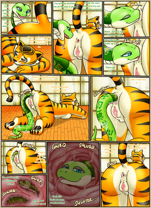 Kung Fu Panda Anal Porn - Rule 34 - anal anal sex anal vore anthro anus bestiality body invasion  breasts clitoris comic dreamworks duo felid female half-closed eyes hi res kung  fu panda living dildo livinlovindude looking back