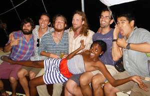 All Vanuatu Porn - ... they put us all on a boat where we party, dance, and sign each other's  \