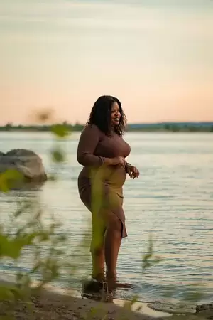 interracial beach nudes - Plus Size Black Woman Pictures | Download Free Images on Unsplash