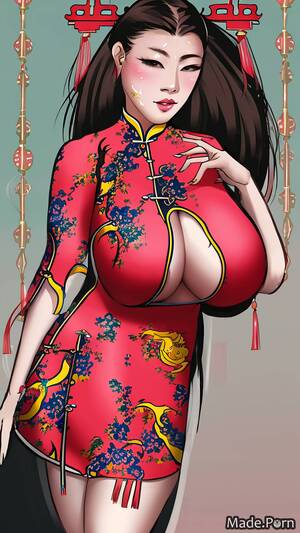 Chinese Women Cartoon Porn - Porn image of facial huge boobs chinese cartoon woman tattoos tall created  by AI