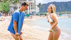 naked beach sucking - NO PANTS ON THE BEACH PRANK!! - YouTube